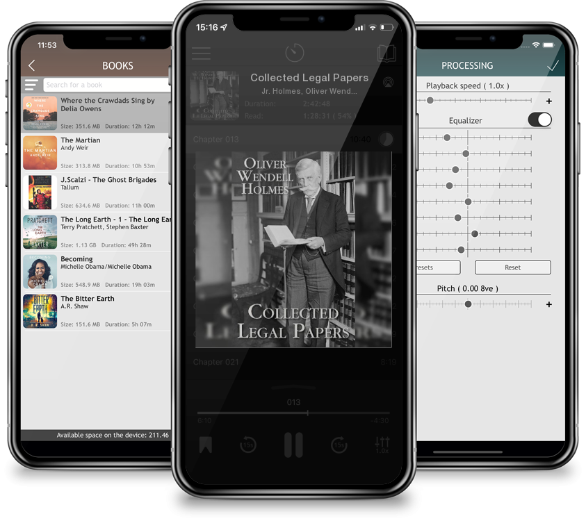 Audiobook Collected Legal Papers by Jr. Holmes, Oliver Wendell