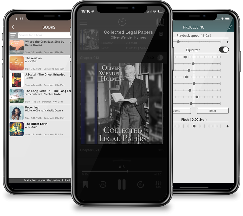 Audiobook Collected Legal Papers by Oliver Wendell Holmes