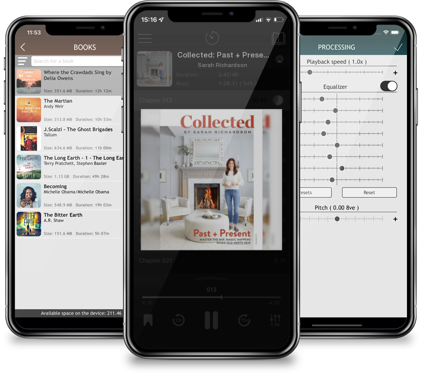 Audiobook Collected: Past + Present, Volume No 2 (Collected series) by Sarah Richardson
