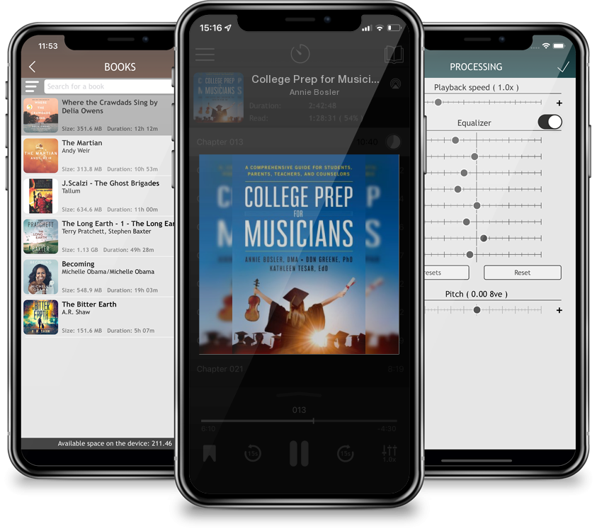 Audiobook College Prep for Musicians: A Comprehensive Guide for Students, Parents, Teachers, and Counselors by Annie Bosler