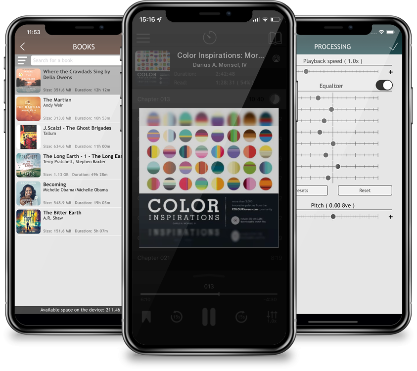 Audiobook Color Inspirations: More than 3,000 Innovative Palettes from the Colourlovers.Com Community by Darius A. Monsef, IV