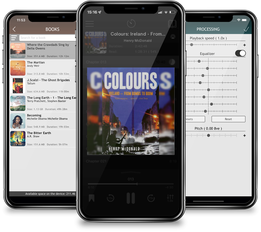 Audiobook Colours: Ireland - From Bombs to Boom by Henry McDonald