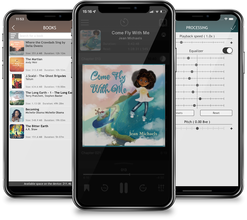 Audiobook Come Fly With Me by Jean Michaels