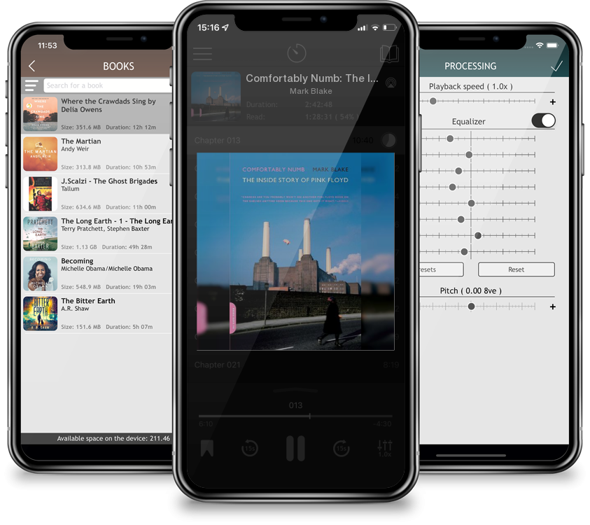Audiobook Comfortably Numb: The Inside Story of Pink Floyd by Mark Blake