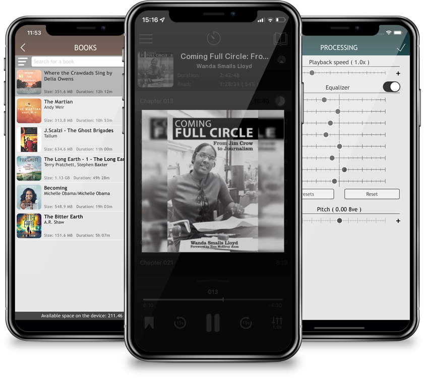 Audiobook Coming Full Circle: From Jim Crow to Journalism by Wanda Smalls Lloyd
