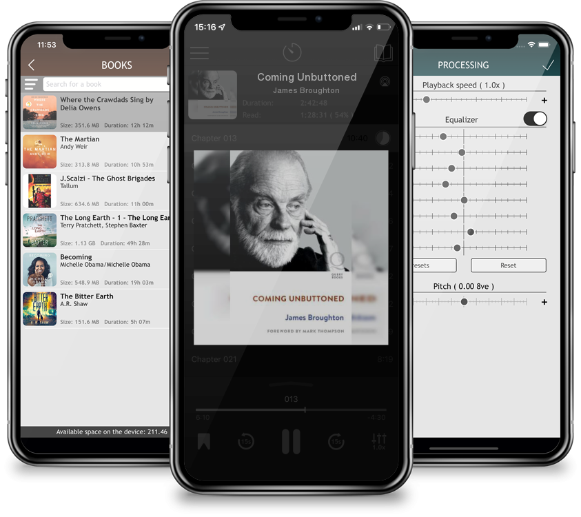 Audiobook Coming Unbuttoned by James Broughton
