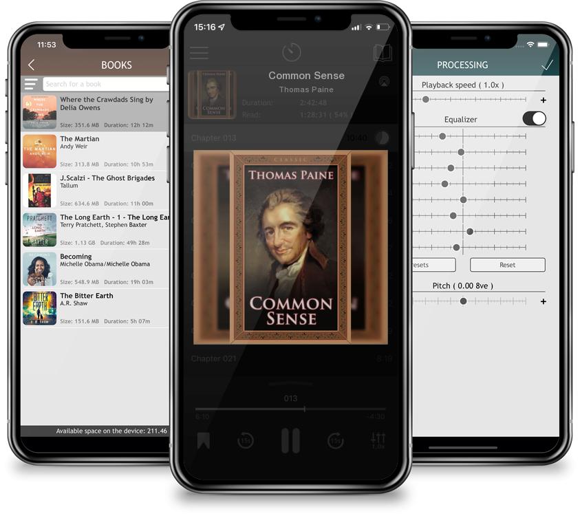 Audiobook Common Sense by Thomas Paine