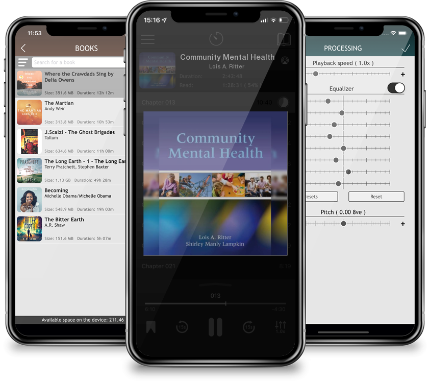 Audiobook Community Mental Health by Lois A. Ritter