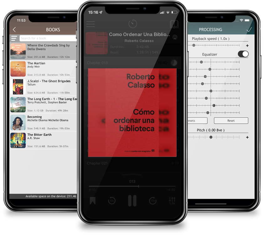 Audiobook Como Ordenar Una Biblioteca by Roberto Calasso