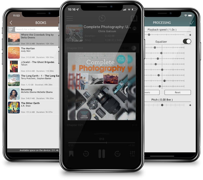 Audiobook Complete Photography: Understand Cameras to Take, Edit and Share Better Photos by Chris Gatcum