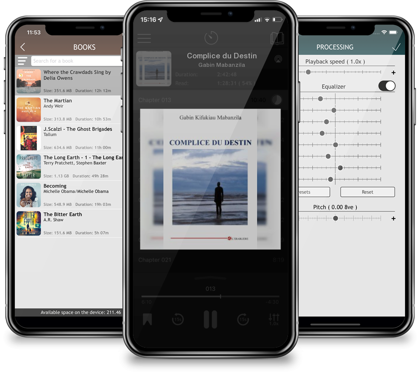 Audiobook Complice du Destin by Gabin Mabanzila