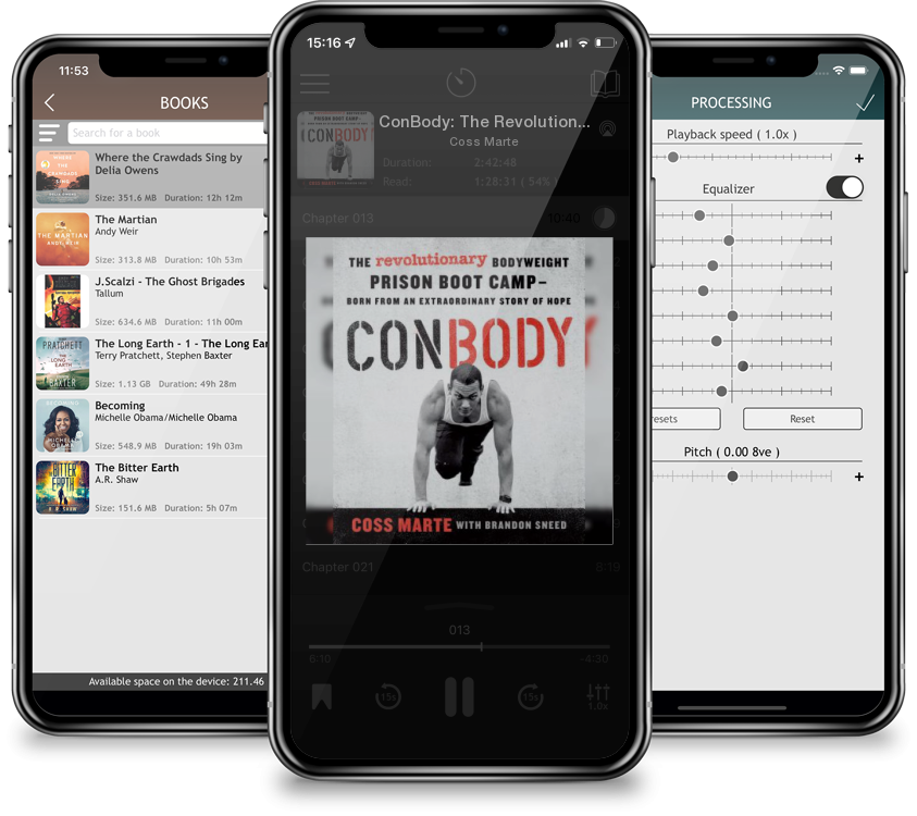 Audiobook ConBody: The Revolutionary Bodyweight Prison Boot Camp,  Born from an Extraordinary Story of Hope by Coss Marte