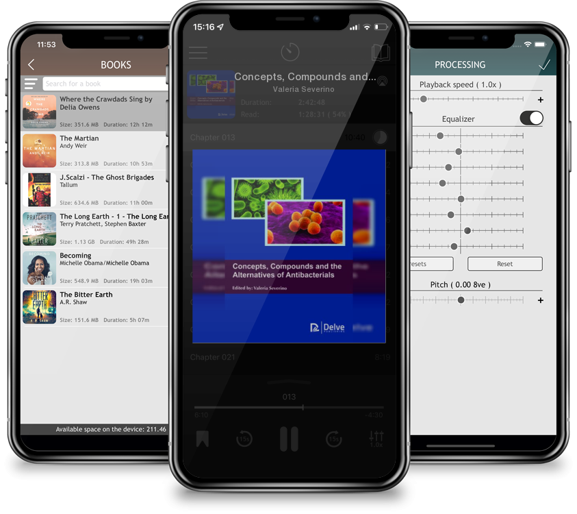 Audiobook Concepts, Compounds and the Alternatives of Antibacterials by Valeria Severino
