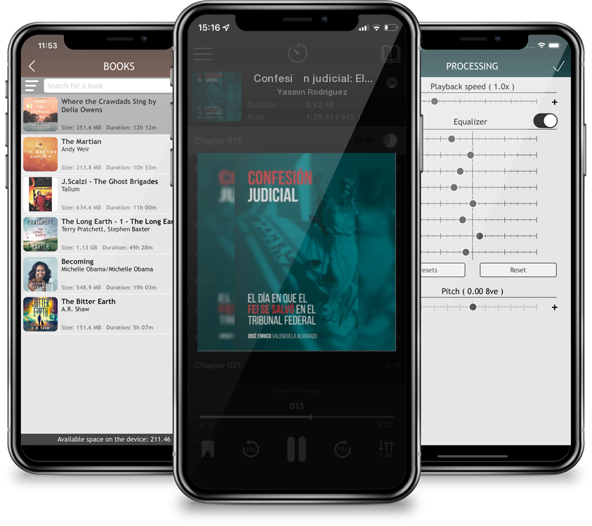 Audiobook Confesión judicial: El día en que el FEI se salvó en el Tribunal Federal by Yasmin Rodriguez
