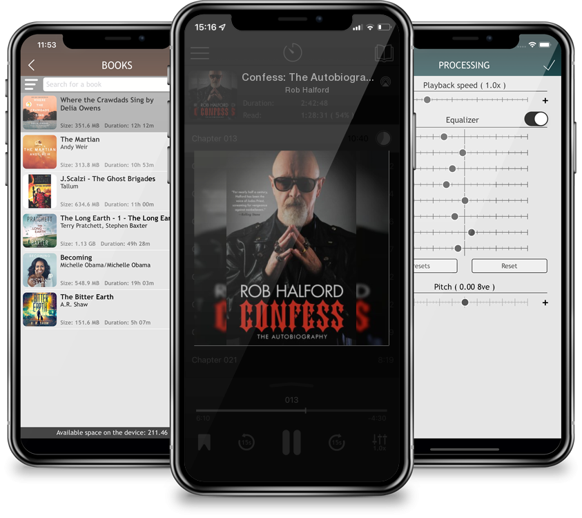 Audiobook Confess: The Autobiography by Rob Halford