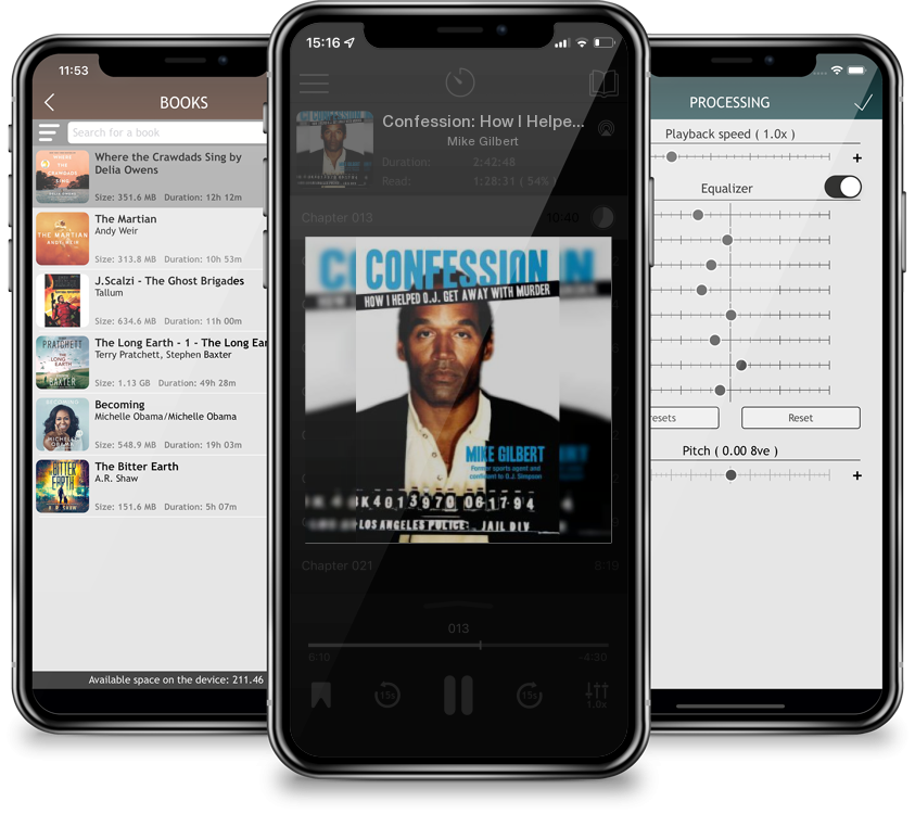 Audiobook Confession: How I Helped O.J. Get Away With Murder by Mike Gilbert