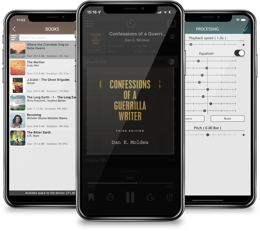 Audiobook Confessions of a Guerrilla Writer: Adventures in the Jungles of Crime, Politics, and Journalism by Dan E. Moldea