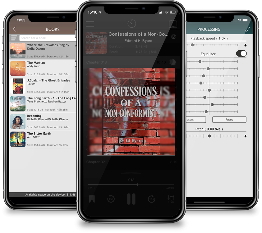 Audiobook Confessions of a Non-Conformist by Edward H. Byers