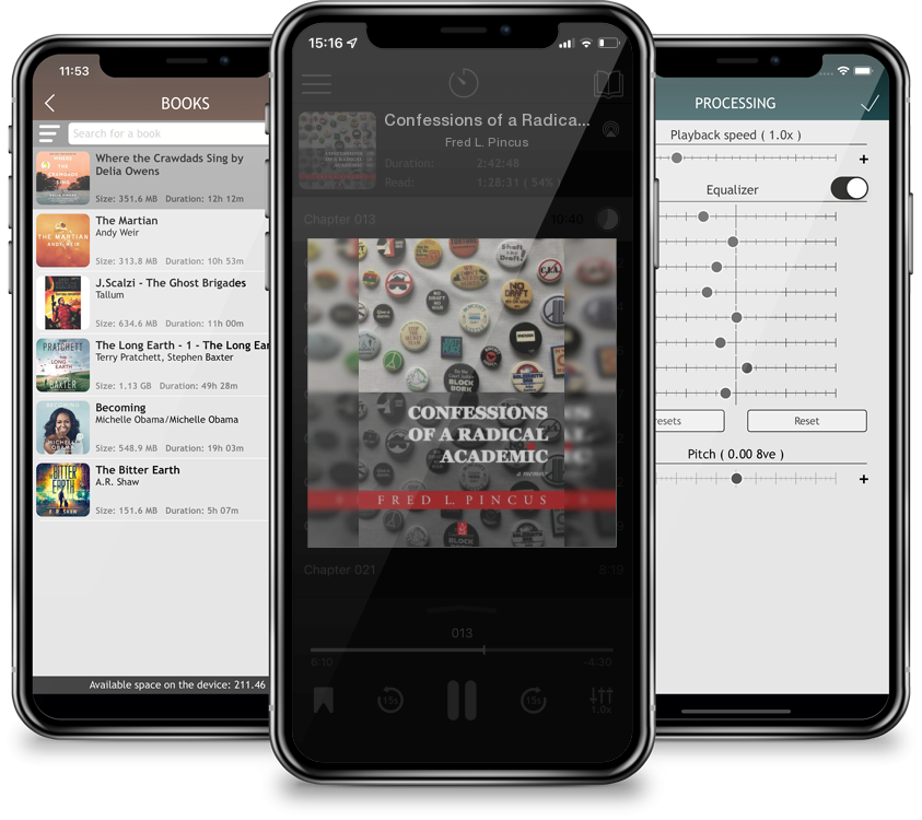 Audiobook Confessions of a Radical Academic: A Memoir by Fred L. Pincus