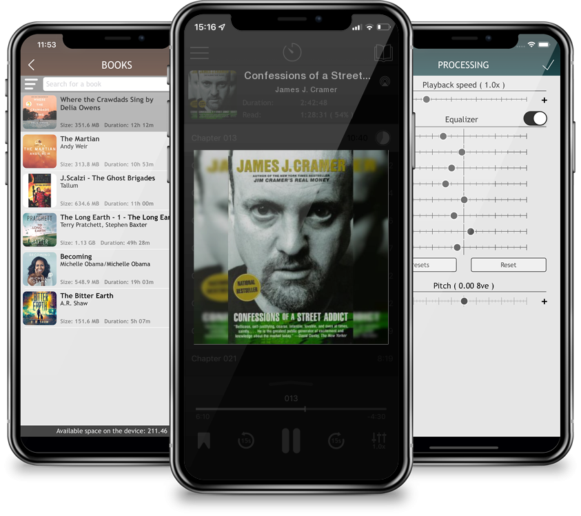 Audiobook Confessions of a Street Addict by James J. Cramer