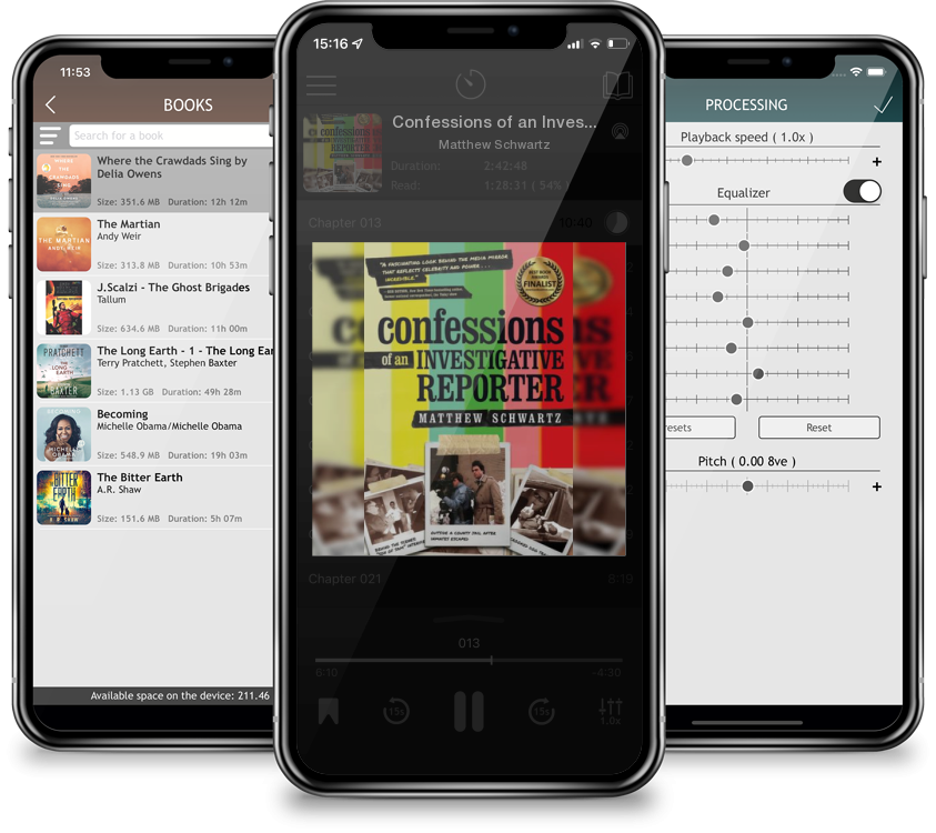 Audiobook Confessions of an Investigative Reporter by Matthew Schwartz