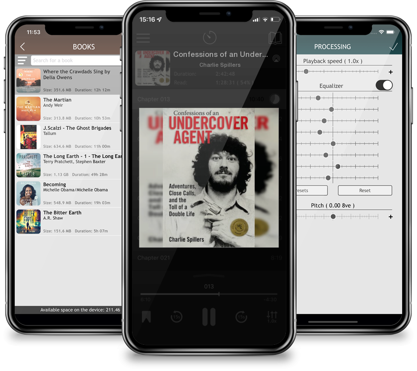 Audiobook Confessions of an Undercover Agent: Adventures, Close Calls, and the Toll of a Double Life (Willie Morris Books in Memoir and Biography) by Charlie Spillers