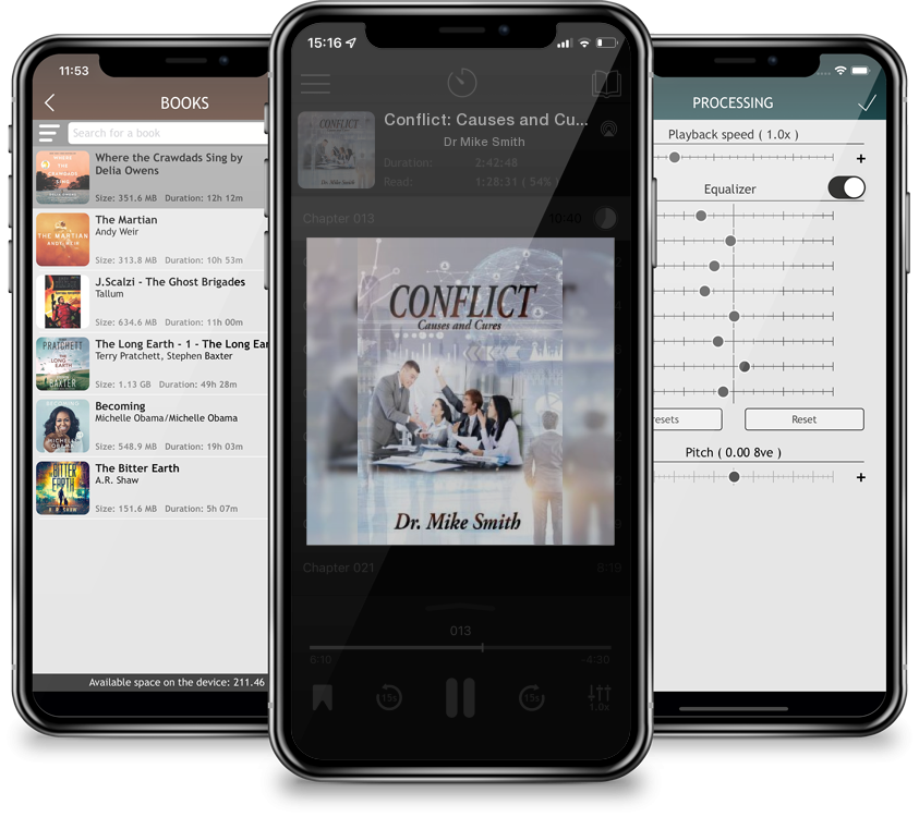 Audiobook Conflict: Causes and Cures by Dr Mike Smith