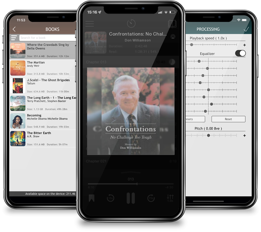 Audiobook Confrontations: No Challenge Too Tough by Don Williamson