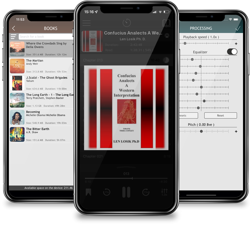 Audiobook Confucius Analects A Western Interpretation by Len Losik Ph. D.