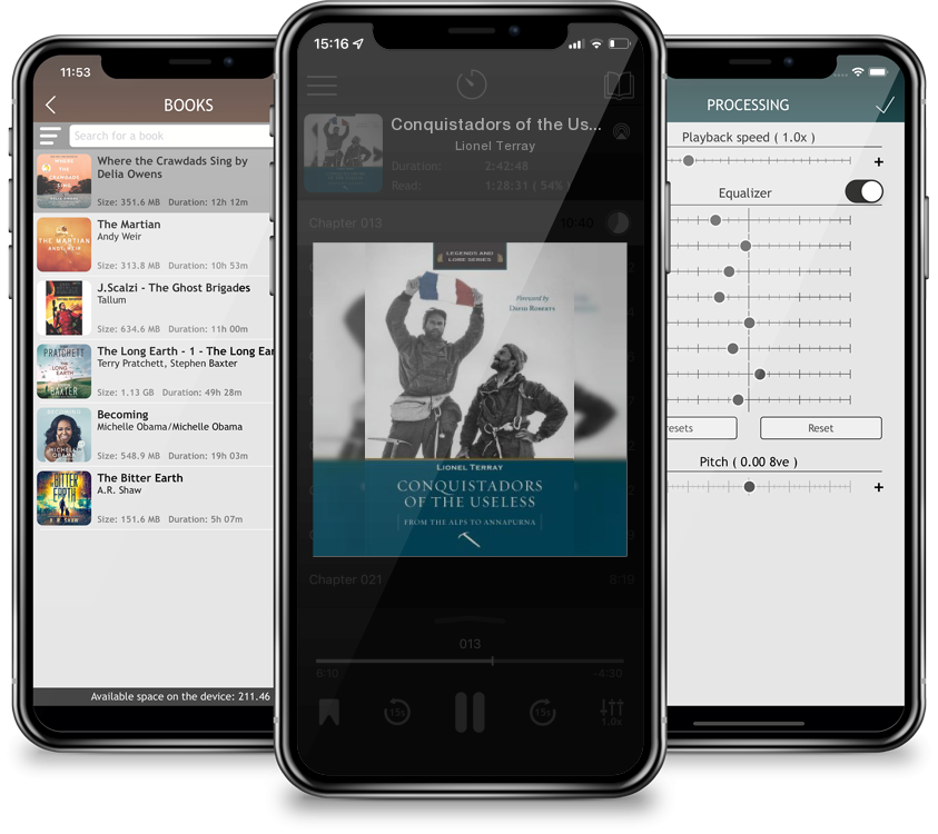 Audiobook Conquistadors of the Useless by Lionel Terray