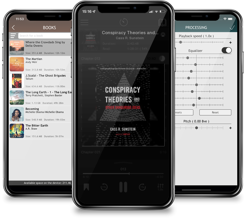 Audiobook Conspiracy Theories and Other Dangerous Ideas by Cass R. Sunstein
