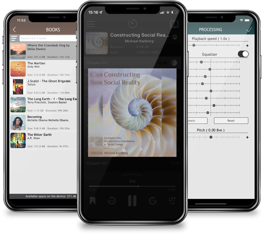 Audiobook Constructing Social Reality: An Inquiry into the Normative Foundations of Social Change by Michael Karlberg