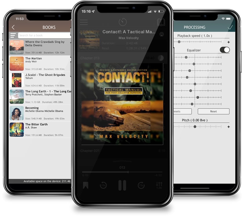 Audiobook Contact!: A Tactical Manual for Post Collapse Survival by Max Velocity