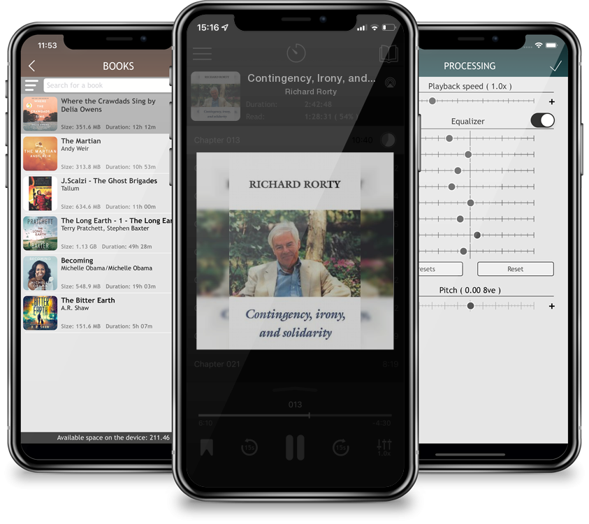 Audiobook Contingency, Irony, and Solidarity by Richard Rorty