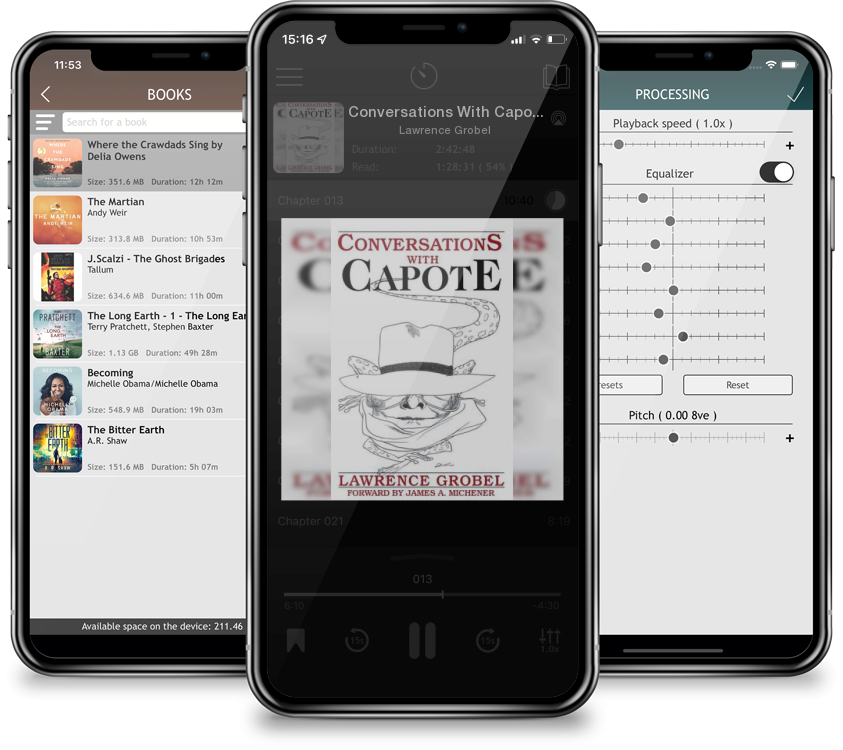 Listen Conversations With Capote by Lawrence Grobel in MP3 Audiobook Player for free