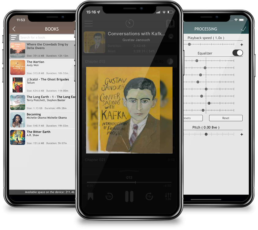 Audiobook Conversations with Kafka by Gustav Janouch