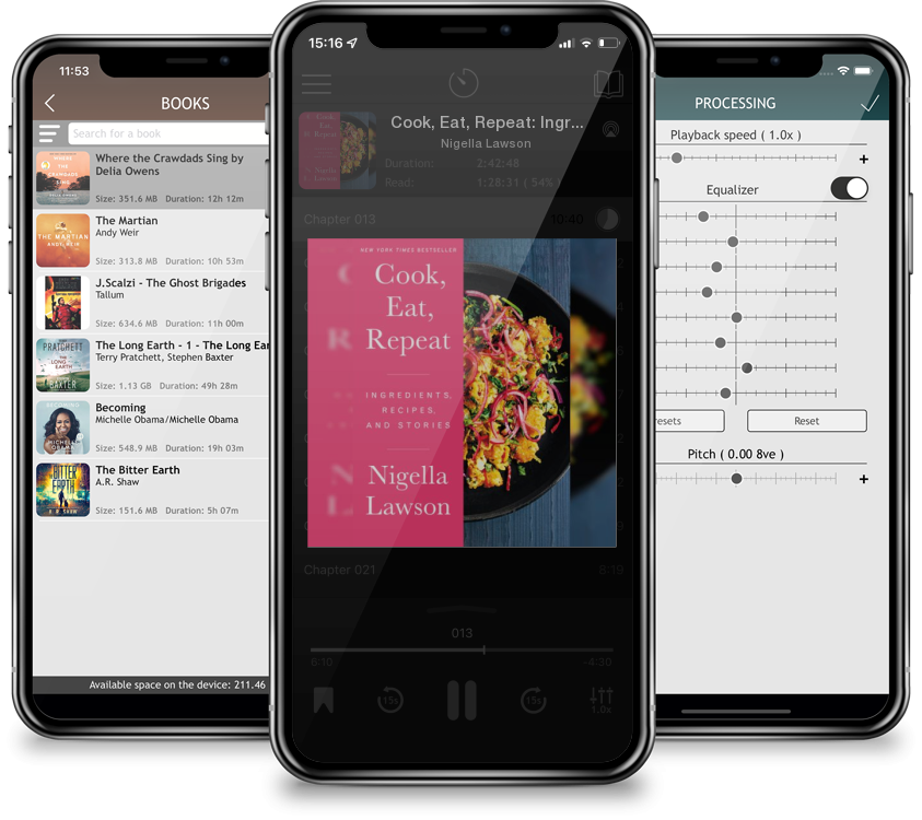 Audiobook Cook, Eat, Repeat: Ingredients, Recipes, and Stories by Nigella Lawson