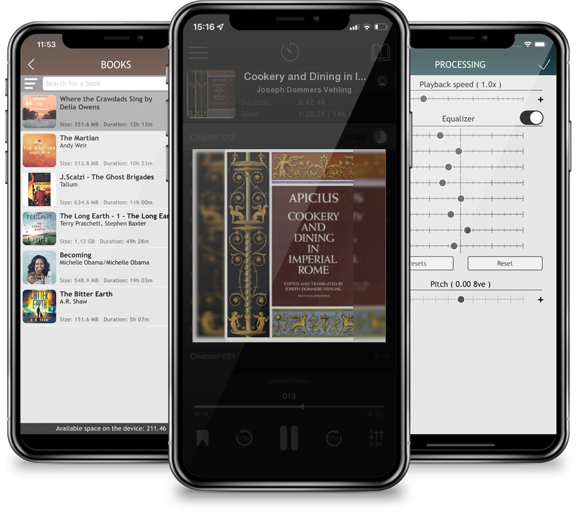 Audiobook Cookery and Dining in Imperial Rome by Joseph Dommers Vehling