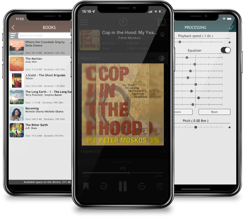 Audiobook Cop in the Hood: My Year Policing Baltimore\'s Eastern District by Peter Moskos