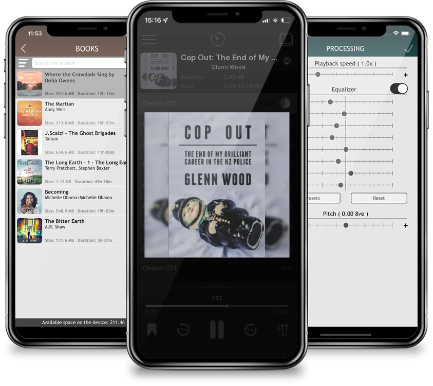 Audiobook Cop Out: The End of My Career in the Nz Police by Glenn Wood