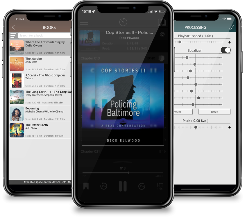 Audiobook Cop Stories II - Policing Baltimore: A Real Conversation by Dick Ellwood