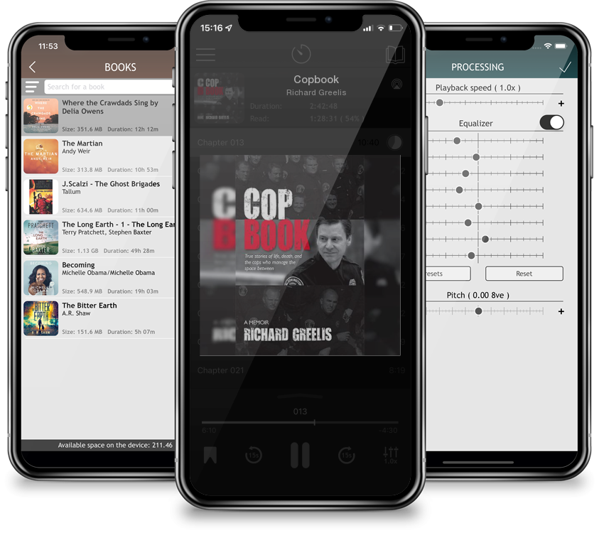 Audiobook Copbook by Richard Greelis