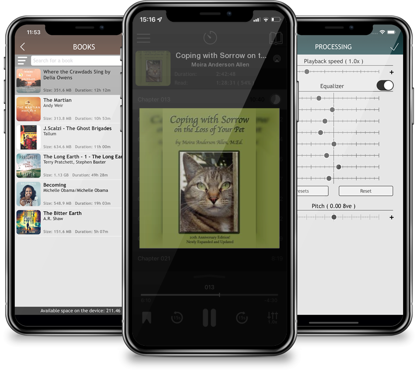 Audiobook Coping with Sorrow on the Loss of Your Pet by Moira Anderson Allen