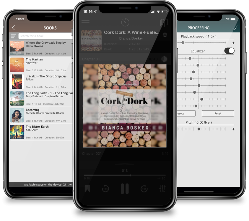 Audiobook Cork Dork: A Wine-Fueled Adventure Among the Obsessive Sommeliers, Big Bottle Hunters, and Rogue Scientists Who Taught Me to Live (Large Print / Paperback) by Bianca Bosker