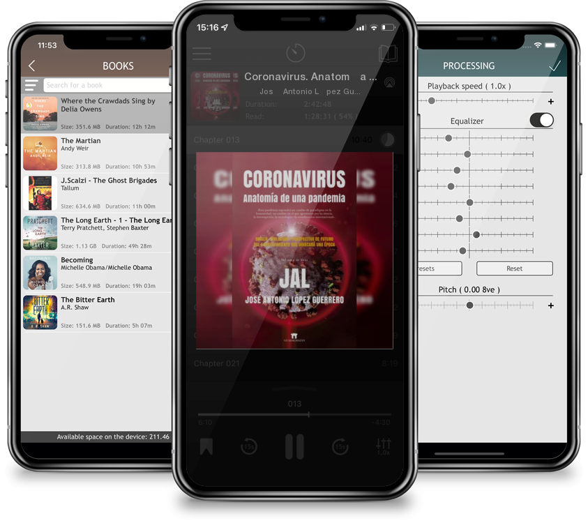 Audiobook Coronavirus. Anatomía de Una Pandemia by José Antonio López Guerrero