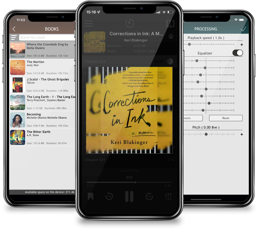 Audiobook Corrections in Ink: A Memoir by Keri Blakinger