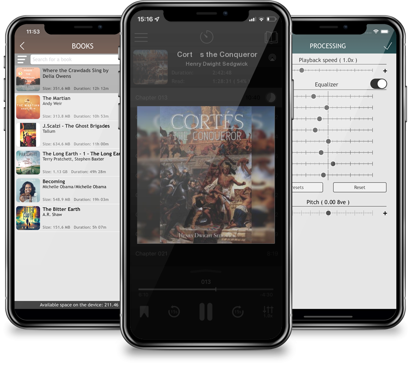 Audiobook Cortés the Conqueror by Henry Dwight Sedgwick