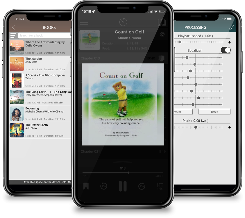 Audiobook Count on Golf by Susan Greene