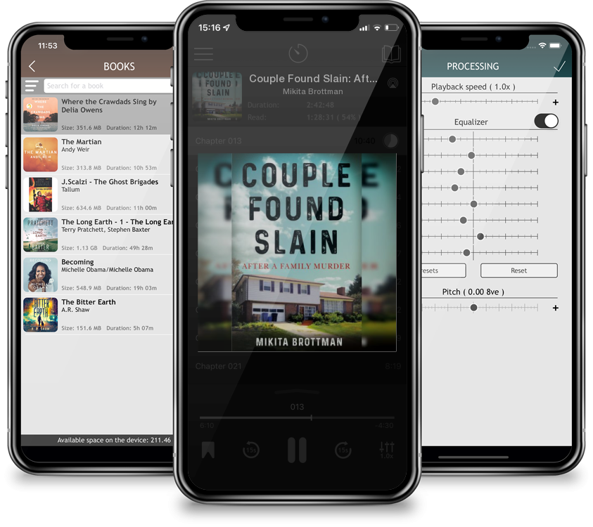 Audiobook Couple Found Slain: After a Family Murder by Mikita Brottman
