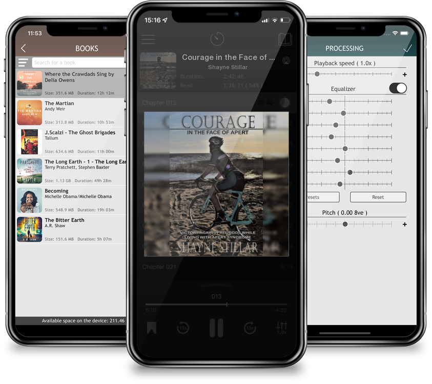 Audiobook Courage in the Face of Apert: Victory Against All Odds While Living with Apert Syndrome by Shayne Stillar